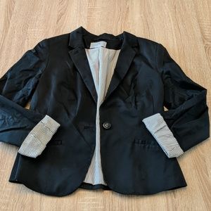 H&M Women's Black Blazer Size 8